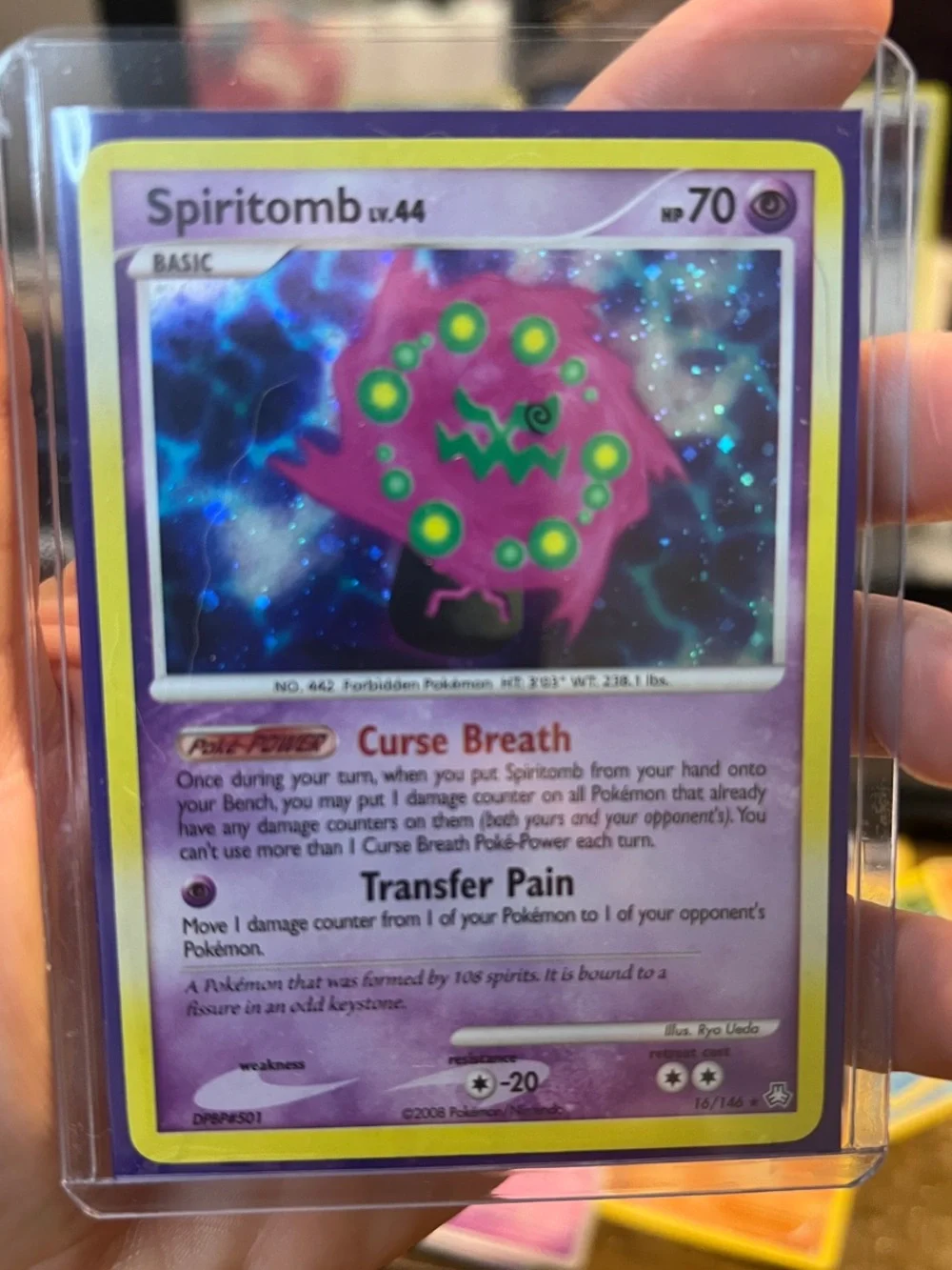 Spiritomb Holo Pokémon Trading Card - 16/146